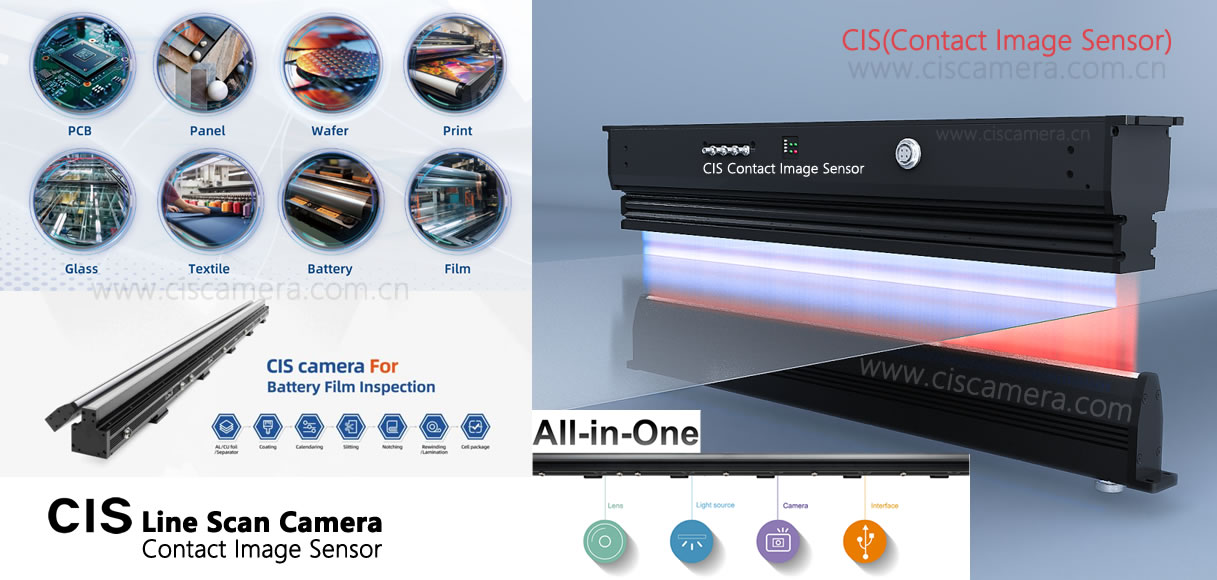CIS(Contact Image Sensor) / CIS Line Scan Camera